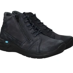 Wolky Why Antique Veterboots Blauw Dames