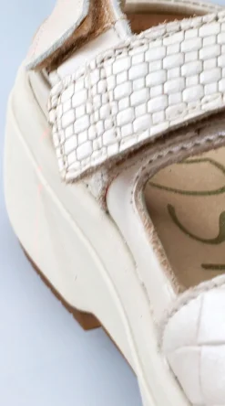 Xsensible Aruba Stretchwalker Sandalen Zilver Dames