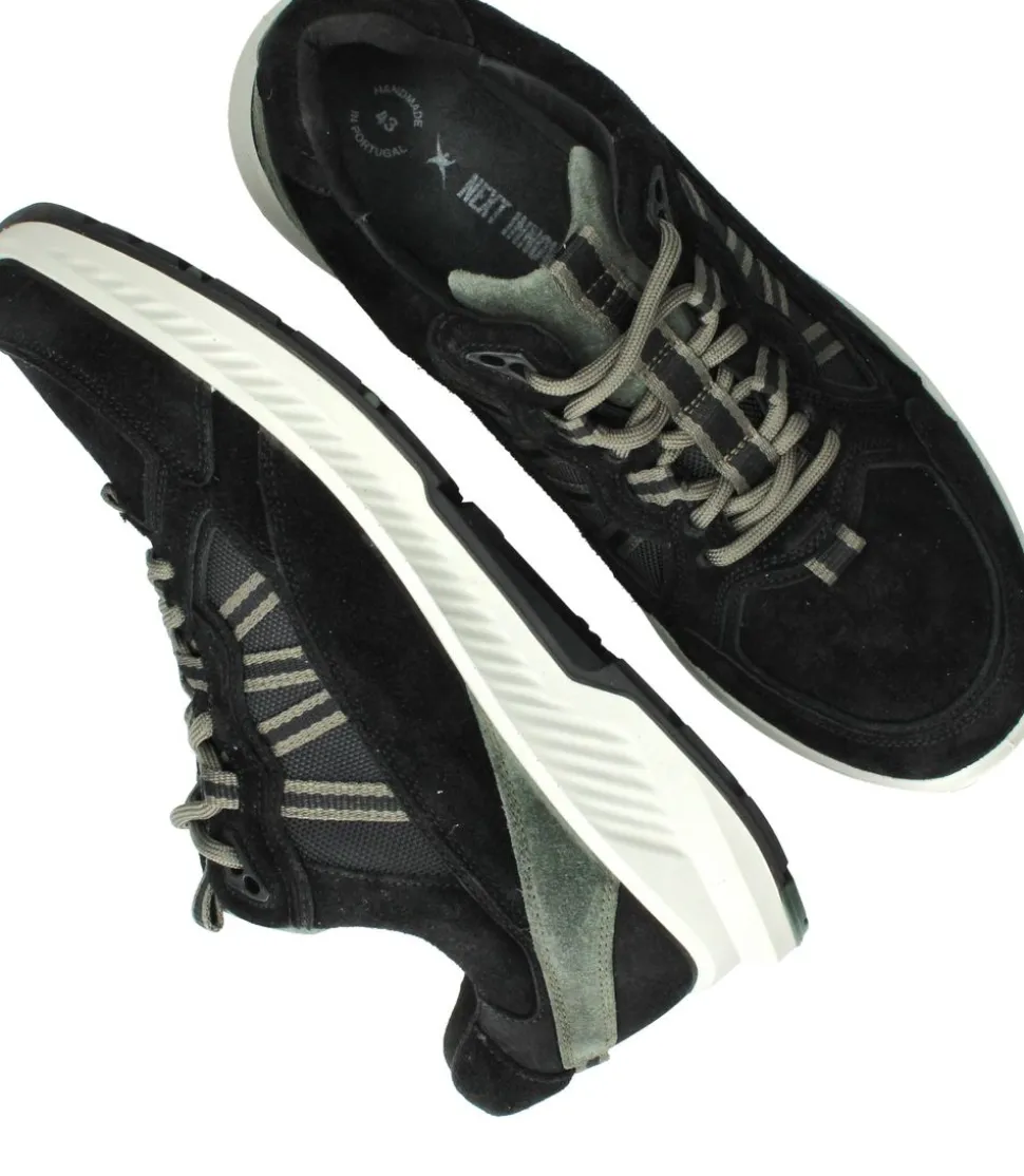 Xsensible Colorado Sneakers Zwart Heren