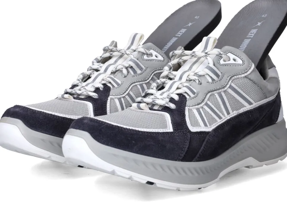 Xsensible Colorado Stretchwalker Sneakers Grijs Heren