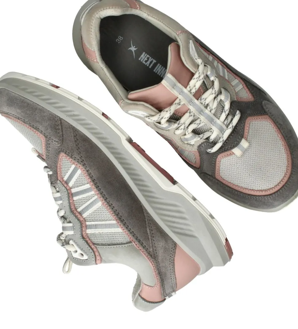 Xsensible Colorado Stretchwalker Sneakers Grijs Dames