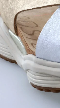 Xsensible Corfu Stretchwalker Sandalen Goud Dames