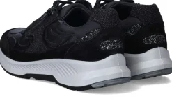 Xsensible Douro Stretchwalker Sneakers Zwart Dames