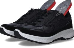 Xsensible Douro Stretchwalker Sneakers Zwart Dames