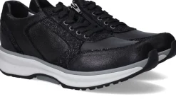 Xsensible Georgia Strechwalker Sneakers Zwart Dames