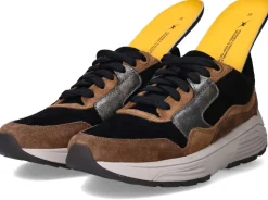 Xsensible Golden Gate Stretchwalker Sneakers Bruin Dames