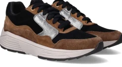 Xsensible Golden Gate Stretchwalker Sneakers Bruin Dames