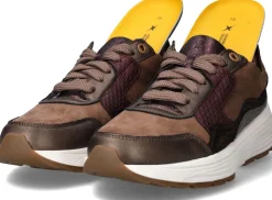 Xsensible Golden Gate Stretchwalker Sneakers Bruin Dames