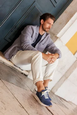 Xsensible Golden Gate Stretchwalker Sneakers Blauw Heren