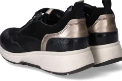 Xsensible Grenoble Stretchwalker Sneakers Zwart Dames