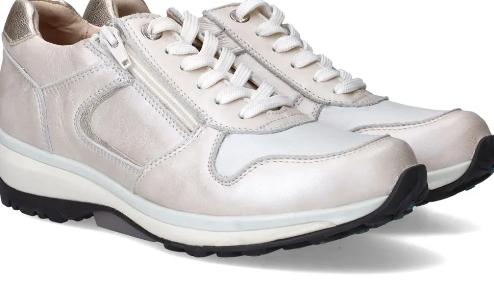 Xsensible Jersey Stretchwalker Sneakers Beige Dames