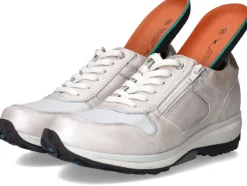 Xsensible Jersey Stretchwalker Sneakers Beige Dames