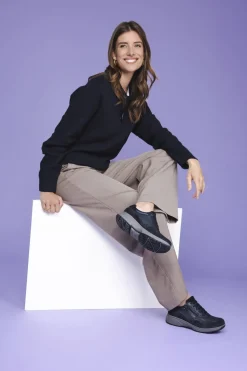 Xsensible Lima Stretchwalker Sneakers Blauw Dames