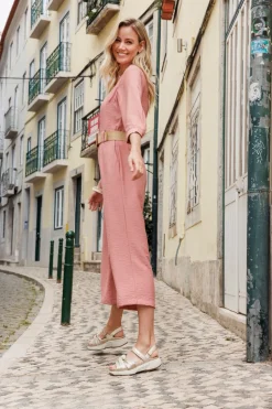 Xsensible Martinique Stretchwalker Sandalen Goud Dames