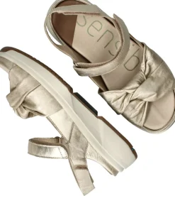 Xsensible Martinique Stretchwalker Sandalen Goud Dames