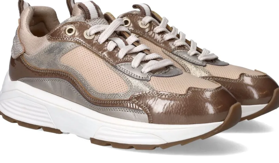 Xsensible Milau Stretchwalker Sneakers Taupe Dames