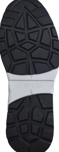 Xsensible Milau Stretchwalker Sneakers Zwart Dames