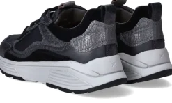 Xsensible Milau Stretchwalker Sneakers Zwart Dames