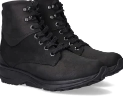 Xsensible Milton Stretchwalker Veterboots Zwart Dames