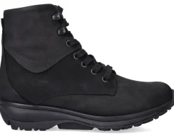 Xsensible Milton Stretchwalker Veterboots Zwart Dames