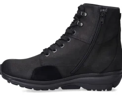 Xsensible Milton Stretchwalker Veterboots Zwart Dames