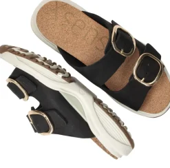 Xsensible Mykonos Stretchwalker Slippers Zwart Dames