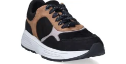 Xsensible Rialto Stretchwalker Sneakers Zwart Heren