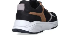 Xsensible Rialto Stretchwalker Sneakers Zwart Heren
