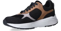 Xsensible Rialto Stretchwalker Sneakers Zwart Heren