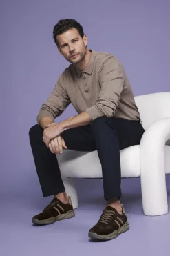 Xsensible SWX3 Sneakers Bruin Heren