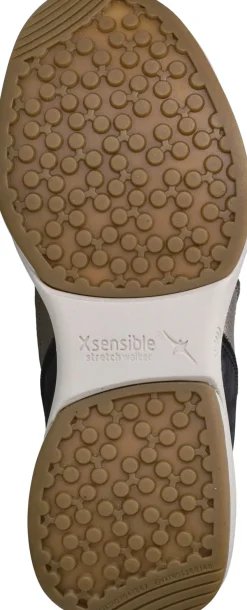 Xsensible SWX19 Stretchwalker Sneakers Zwart Dames