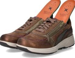 Xsensible Valletta Stretchwalker Sneakers Bruin Dames