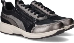 Xsensible Valletta Stretchwalker Sneakers Zilver Dames
