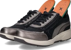 Xsensible Valletta Stretchwalker Sneakers Zilver Dames