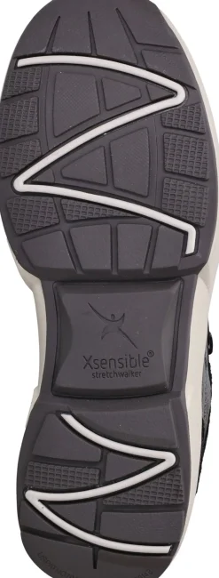 Xsensible Valletta Stretchwalker Sneakers Zilver Dames